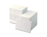 Blanco plastic pasjes