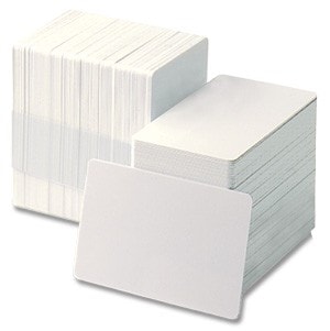 Blank White PVC Cards (500 stuks)-113
