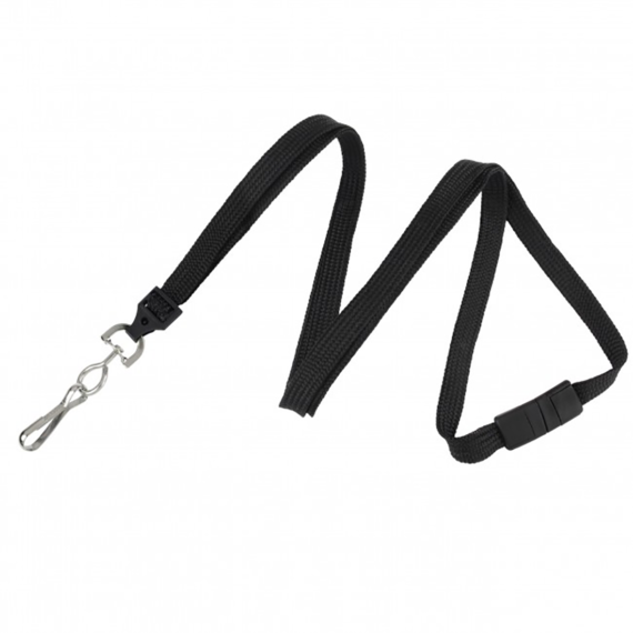 Lanyard met veiligheidssluiting, 10mm breed (100 stuks) - Afbeelding 3
