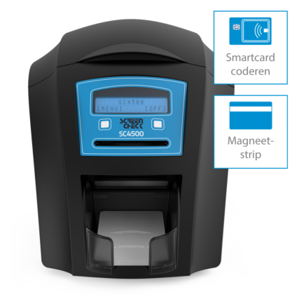 SC4500 Enkelzijdig met Magneetstrip Contactloze & Chip Codering