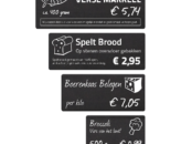Plastic Prijskaartjes laten drukken - Afbeelding 2