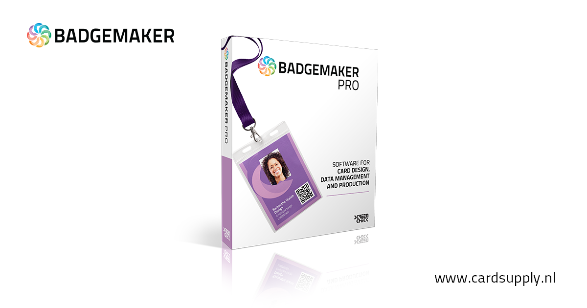BadgeMaker PRO - ID Software, Badge Software, PVC Pasjes Software