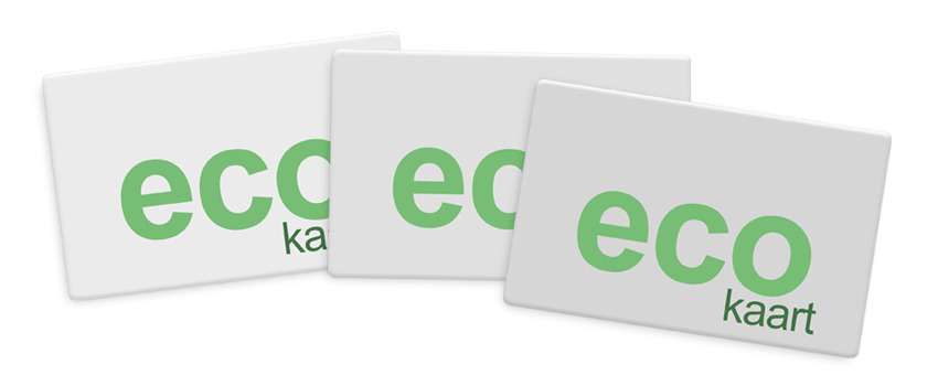 The ECO card, a more environmentally friendly alternative to PVC cards