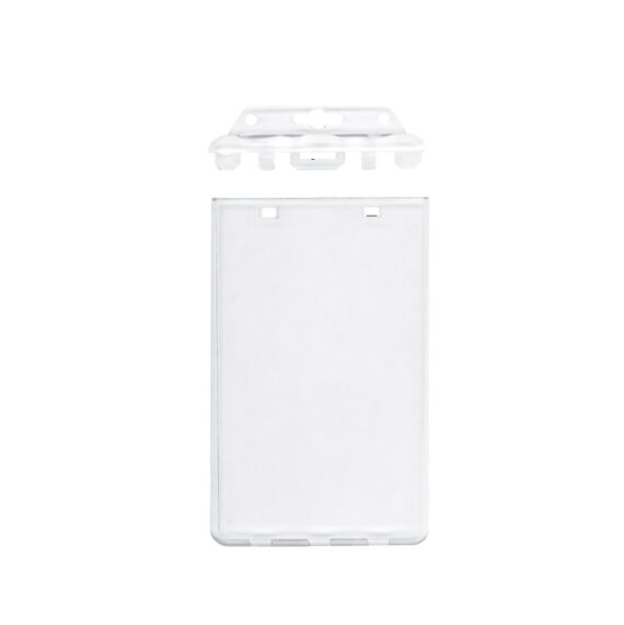 Permanent lockable badge holder vertical (100 stuks)