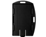 Black open ECO Badge Holder (100 pieces) - Image 2