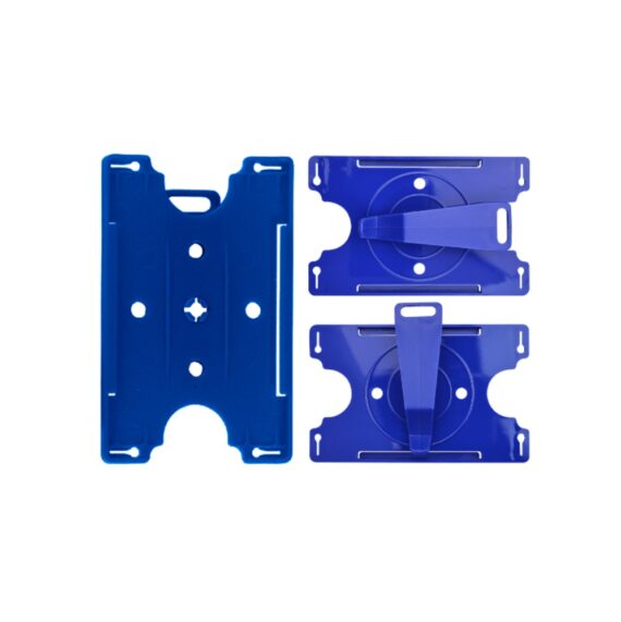 Blue multi open Badge Holder (100 pieces)