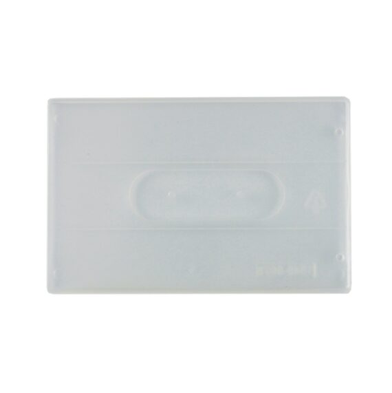 Transparante badgehouder zak/tas (100 stuks)