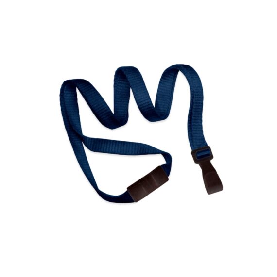 Blue Keycord ECO 10mm with Safety Closure (100 pieces)