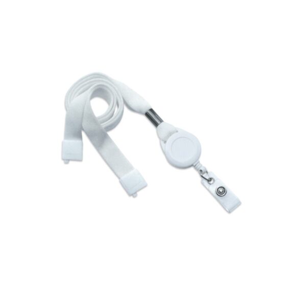 witte lanyard met jojo