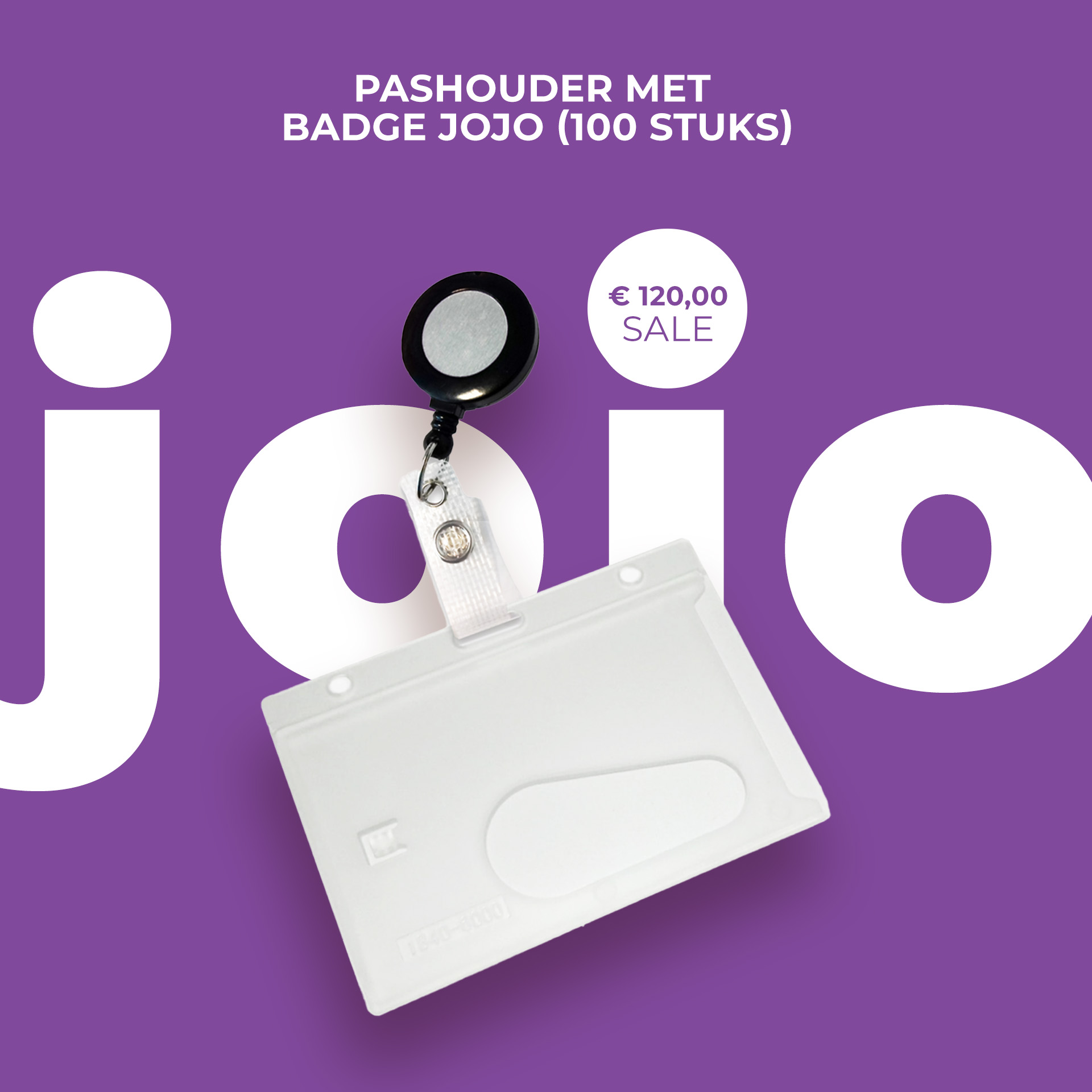 CardSupply Pashouder met Badge Jojo