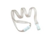 Bundle white ECO open badge holders with keycords (100 pieces) - Image 3
