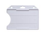 Witte open pashouder met bretelclip (50 stuks) - Afbeelding 2