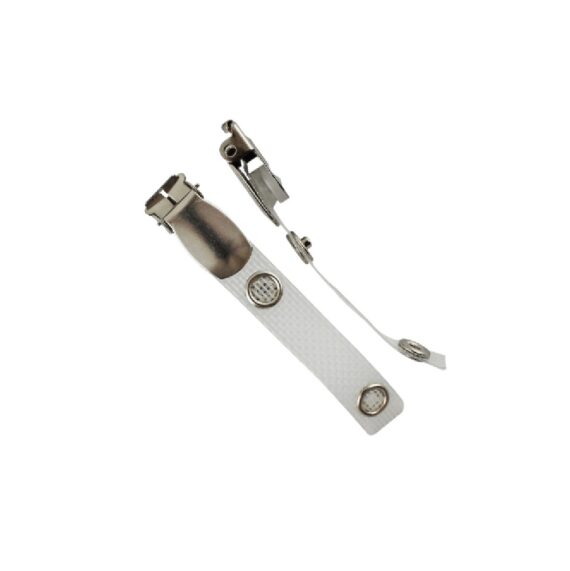 White open pass holder with suspender clip (50 pieces) - Image 3