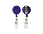 Blauwe badge jojo met versterkt vinyl bandje (100 stuks)