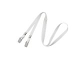 Vertical badge holder A6 size with white lanyard (100 pieces) - Image 4