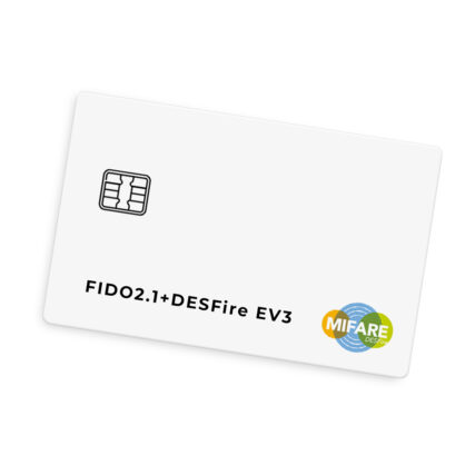FIDO2.1 + DESFire EV3 contactchip