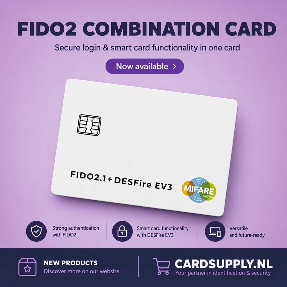 FIDO2 cards for secure login