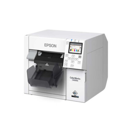 Epson C4000e kleur labelprinter met bakje